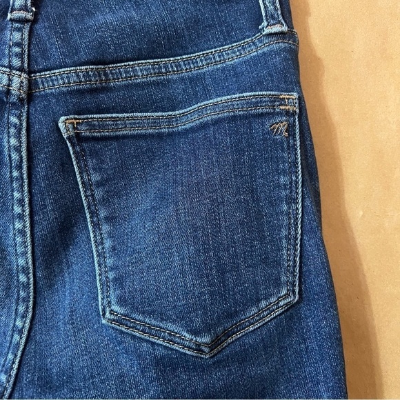 Madewell 10" High-Rise Skinny Jeans Cordell Wash Heatrich Denim Edition Size 24 - Picture 10 of 14